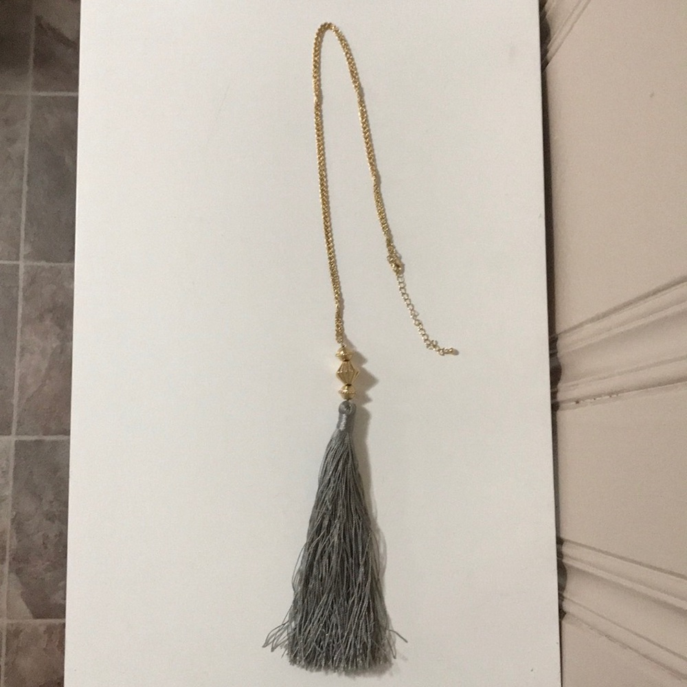 Good chain tassel necklace